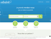 Tablet Screenshot of calendovia.com
